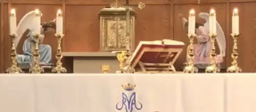 St. Mary's Altar Easter 2021